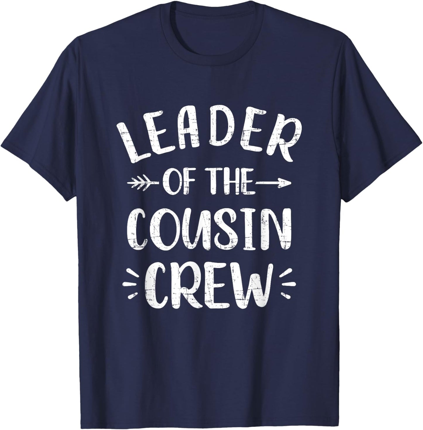 Leader of The Cousin Crew T-Shirt - T-Shirt | Navy