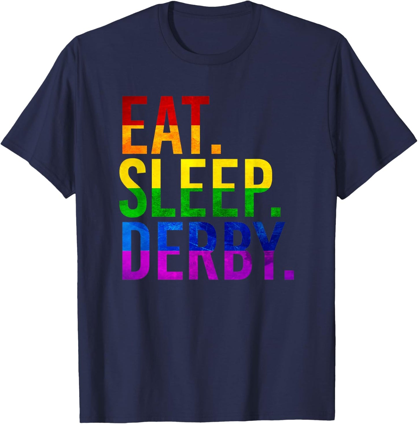 Roller Derby Pride T-Shirt - T-Shirt | Navy