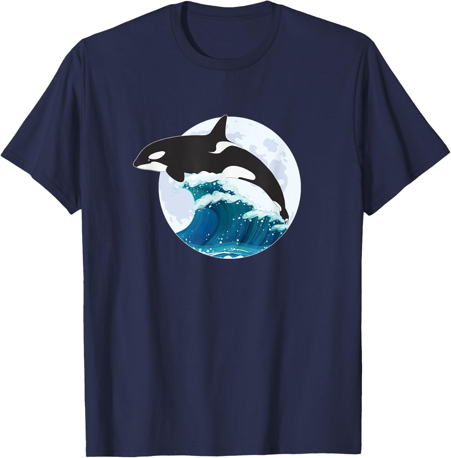 Orca Squad Whale Sea Animal Wildlife Boys & Girls T-Shirt - T-Shirt | Navy