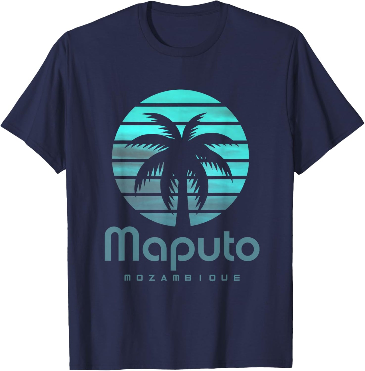 Maputo Mozambique T-Shirt - T-Shirt | Navy