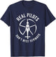 Real pilots do not need runways T-Shirt - T-Shirt | Navy