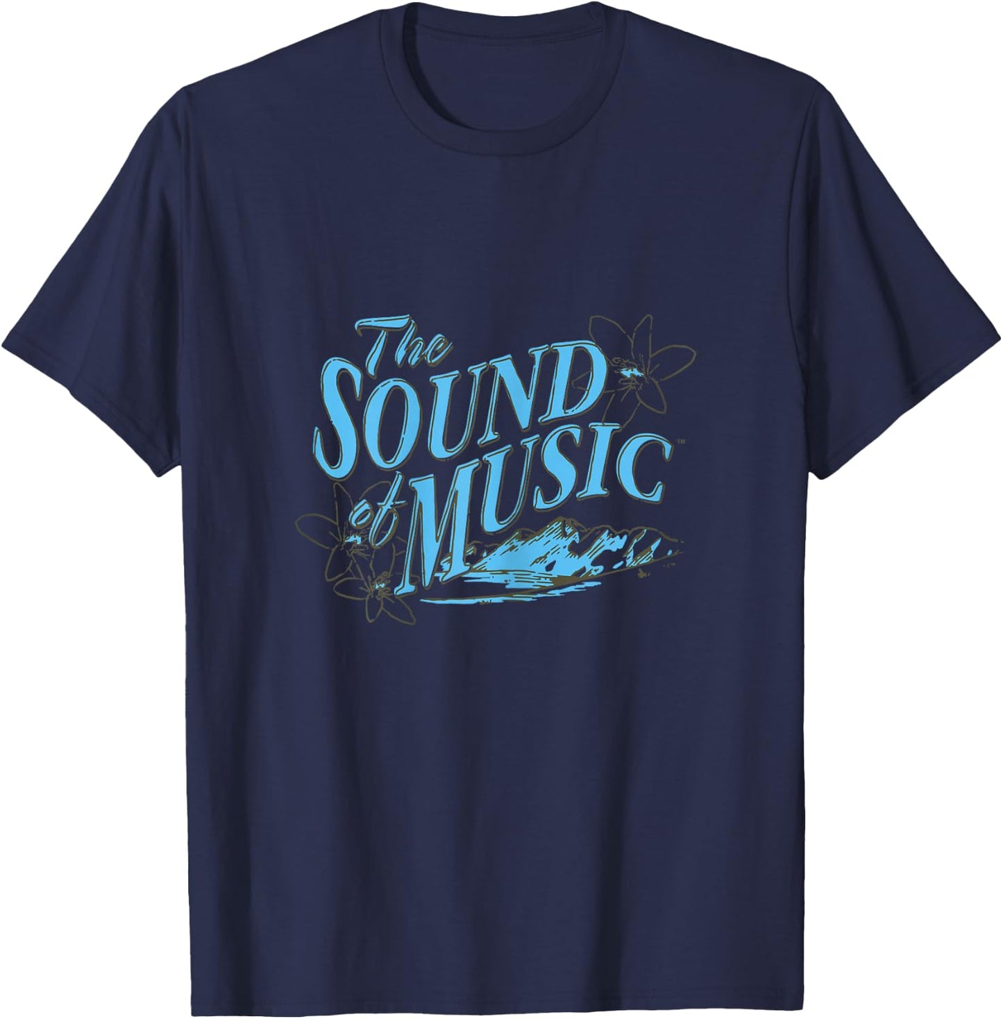 The Sound of Music - White T-Shirt - T-Shirt | Navy