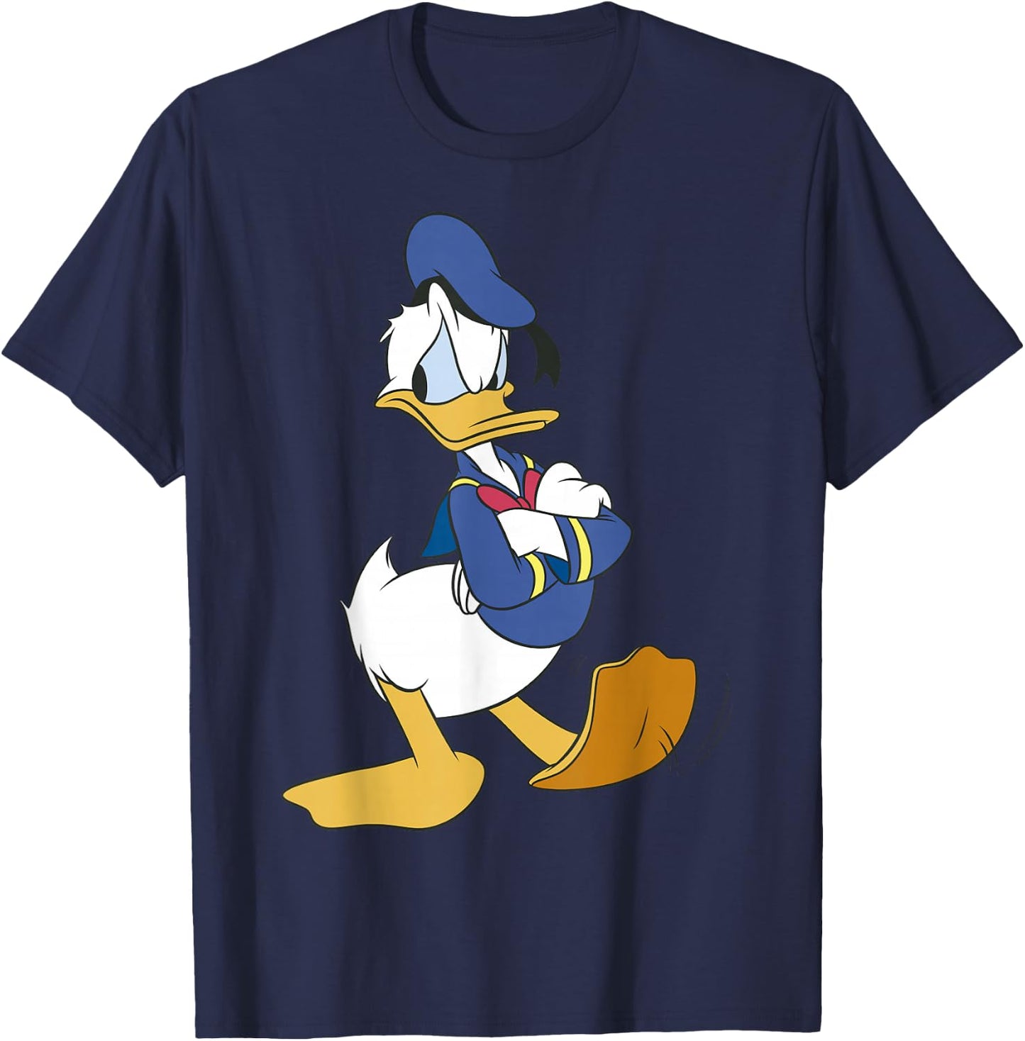Disney Mickey And Friends Donald Duck Traditional Portrait T-Shirt - T-Shirt | Navy