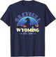 Greybull Wyoming WY Wild Horse T-Shirt - T-Shirt | Navy