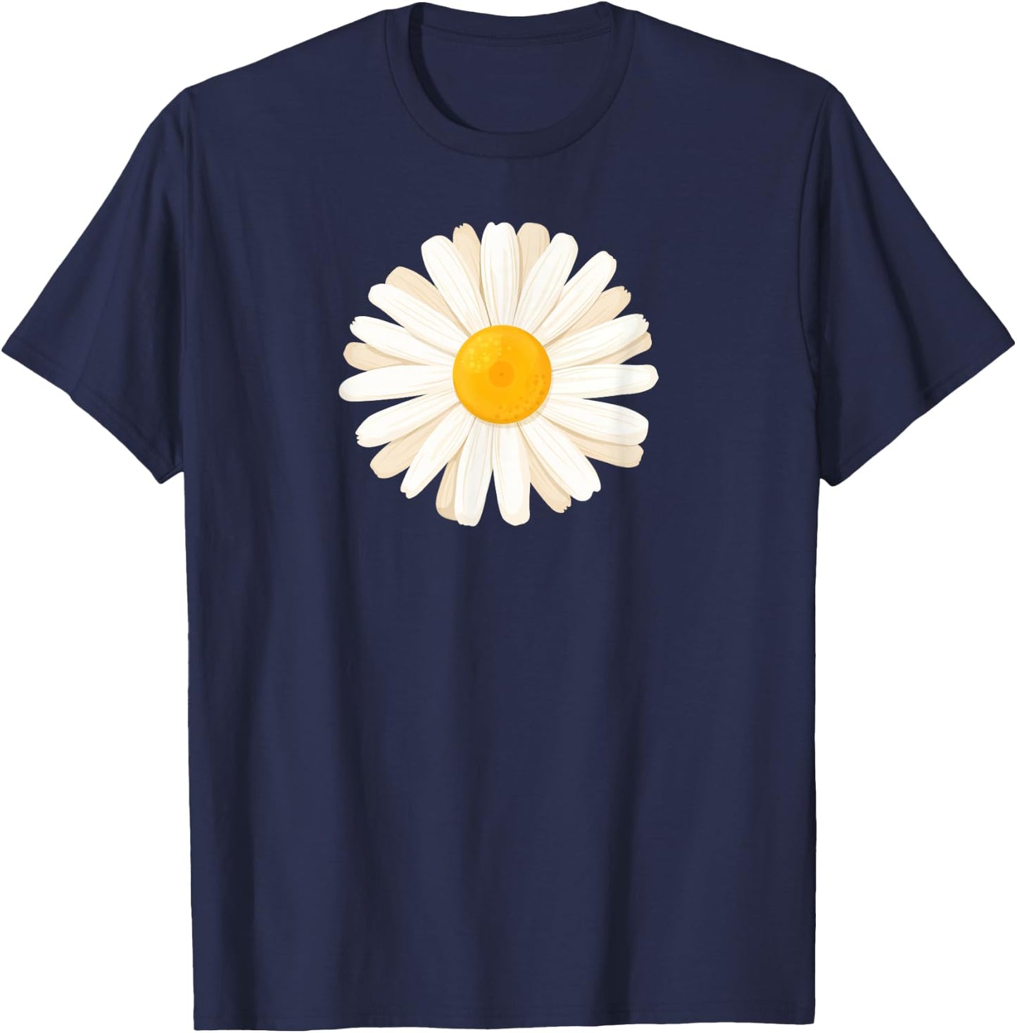 Marguerites Daisy Summer Daisies Flower Garden Gardeners T-Shirt - T-Shirt | Navy