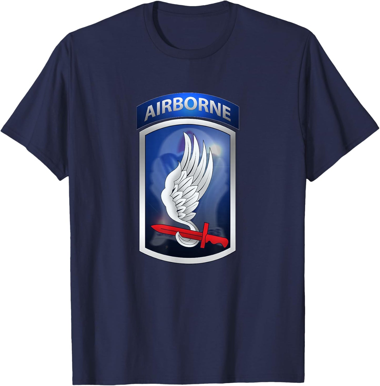 U. S. Army 173rd Airborne T-Shirt - T-Shirt | Navy