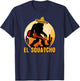 El Squatcho Mexican Cinco de Mayo Sasquatch T-Shirt - T-Shirt | Navy