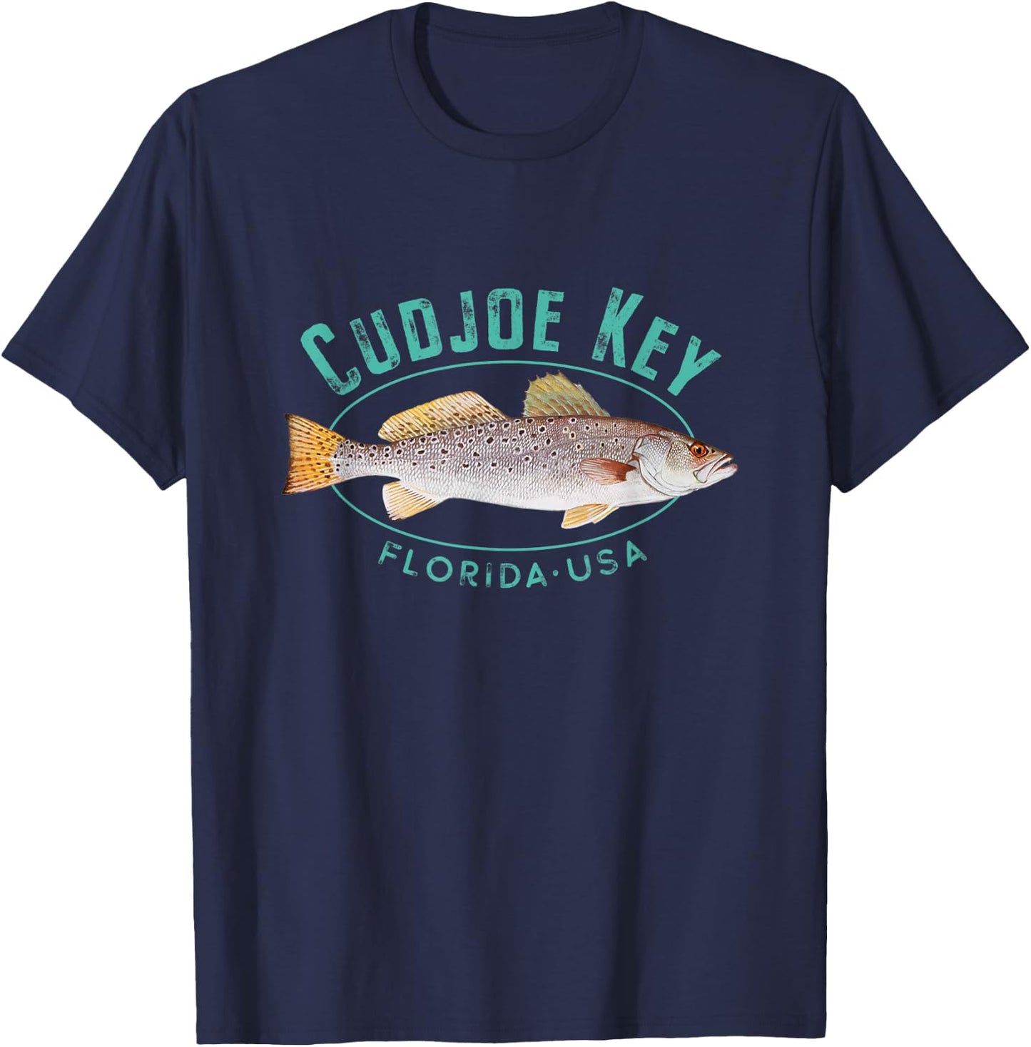Cudjoe Key Florida T-Shirt - T-Shirt | Navy