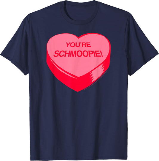 Seinfeld You're Schmoopie! Valentine's Day Heart 90's Show T-Shirt - T-Shirt | Navy