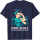 Unbreakable Ovarian Cancer Warrior T-Shirt - T-Shirt | Navy