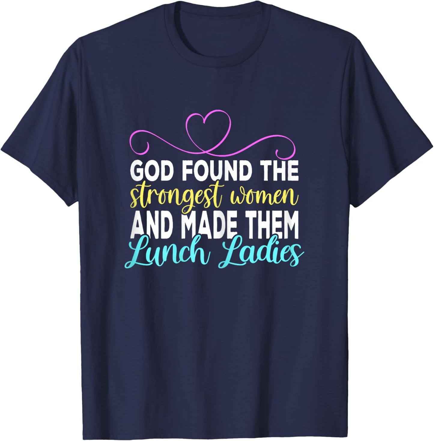 Lunch Lady T-Shirt - T-Shirt | Navy