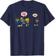 Zombie Just Wants A Sandwich T-Shirt - T-Shirt | Navy
