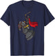 Chess Knight Attack Chessboard Chessmen Checkmate T-Shirt - T-Shirt | Navy