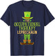 The Occupational Therapy Leprechaun Matching St Patricks Day T-Shirt - T-Shirt | Navy