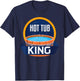 The Ultimate Hottubber Funny Hot Tub King Relax Spa Sauna Party Hot Water Bath T-Shirt - T-Shirt | Navy