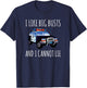 I Like Big Busts And I Cannot Lie Funny Police Cop T-Shirt - T-Shirt | Navy