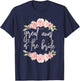 Great Aunt Of The Bride Great Aunt Flower Bride's Great Aunt T-Shirt - T-Shirt | Navy