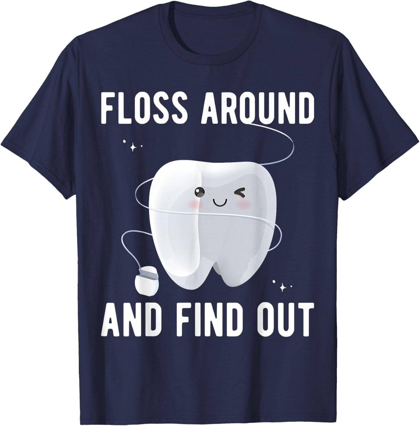 Dentistry Dental Hygienist Funny Dentist T-Shirt - T-Shirt | Navy