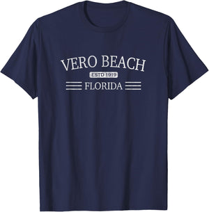 Vero Beach Florida - FL T-Shirt - T-Shirt | Navy
