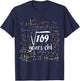 Square Root Of 169 - 13th Birthday 13 Year Old Math Bday T-Shirt - T-Shirt | Navy