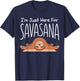 Sloth yoga. I'm just here for savasana. Namaste. T-Shirt - T-Shirt | Navy