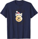 Winnie the Pooh - Holiday Pooh Bear Cookie Testing Crew T-Shirt - T-Shirt | Navy