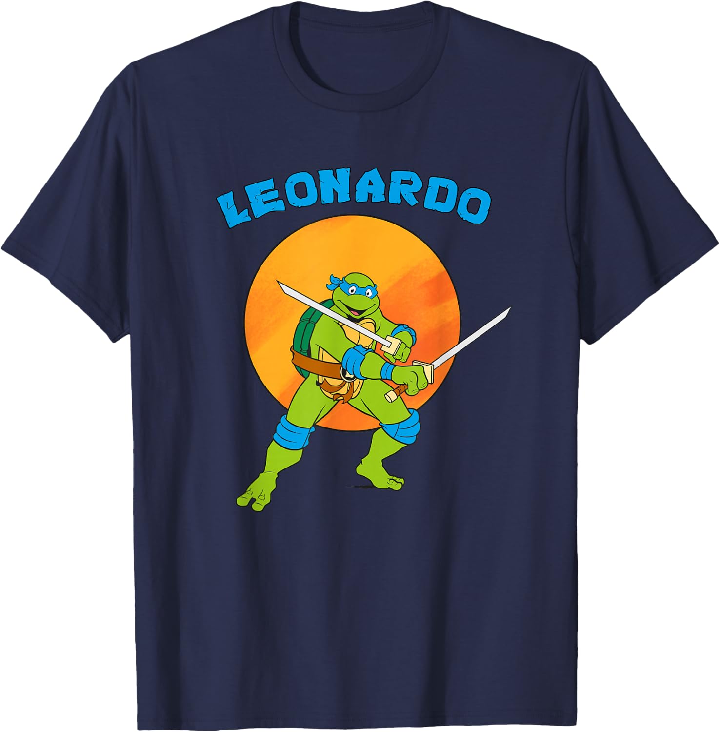 Leonardo Standing Strong T-Shirt - T-Shirt | Navy