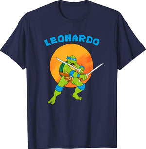 Leonardo Standing Strong T-Shirt - T-Shirt | Navy