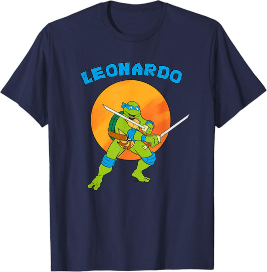 Leonardo Standing Strong T-Shirt - T-Shirt | Navy