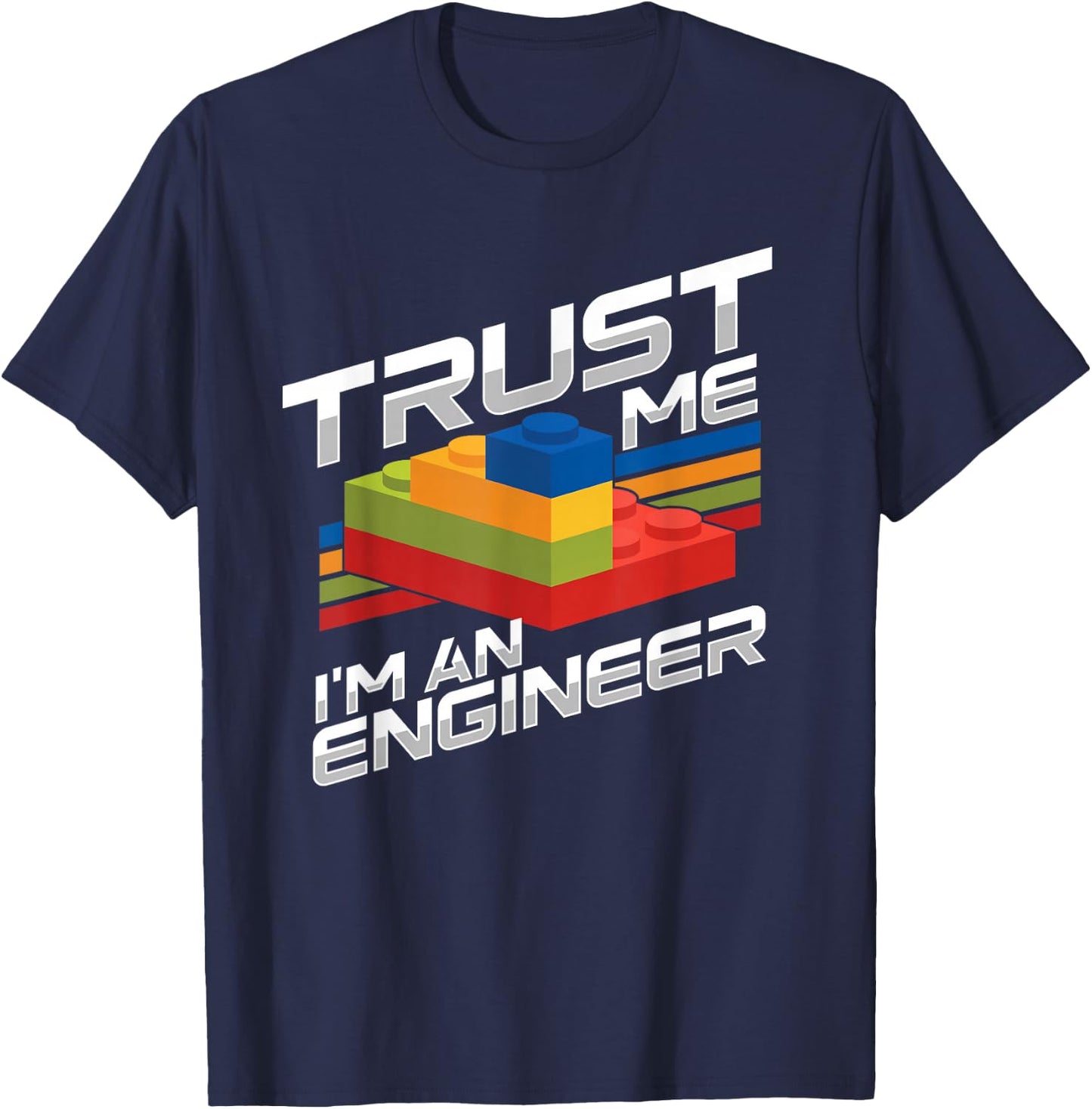 Trust Me I Am An Engineer | Kids Children Master Builder T-Shirt - T-Shirt | Navy