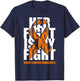 Kidney Cancer Awareness Month Orange Ribbon Her Fight Gift T-Shirt - T-Shirt | Navy