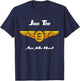 Join The Mile High Club Ask Me How Shirt T-Shirt - T-Shirt | Navy