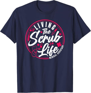 Certified Medical Assistant CMA T-Shirt - T-Shirt | Navy