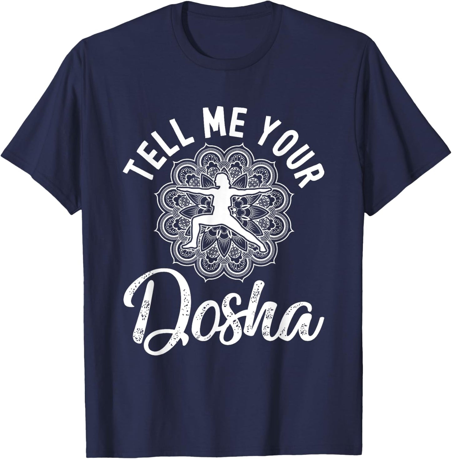 Dosha Ayurveda Indian Healing Art Medicine Buddhism Hinduism T-Shirt - T-Shirt | Navy