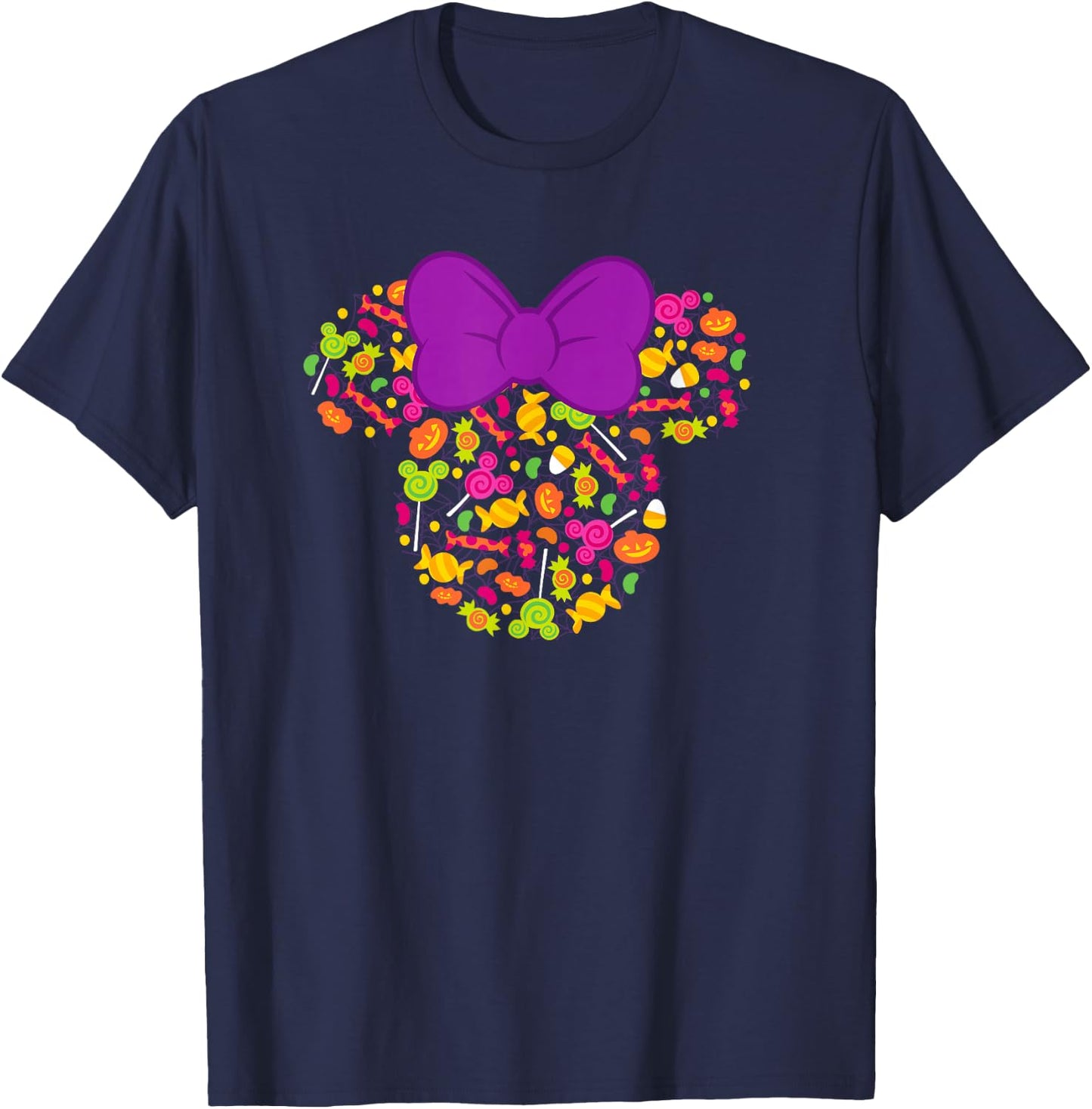 Disney Minnie Mouse Icon Candy Halloween Small T-Shirt - T-Shirt | Navy
