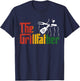 The Grill-father Juneteenth Funny BBQ Chef African American T-Shirt - T-Shirt | Navy