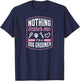 Nothing Scares Me I'm A Dog Groomer Funny Brush Scissor Love Women T-Shirt - T-Shirt | Navy