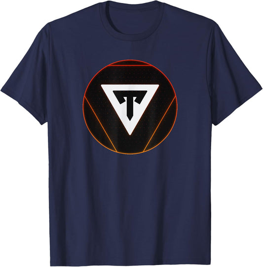 Gaming For Gamer with Typical Logo T-Shirt - T-Shirt | Navy