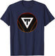 Gaming For Gamer with Typical Logo T-Shirt - T-Shirt | Navy