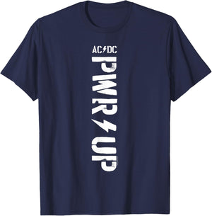 Ac/dc - Pwr Up T-Shirt - T-Shirt | Navy