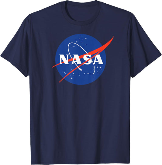 Official NASA Meatball Logo T-Shirt - T-Shirt | Navy