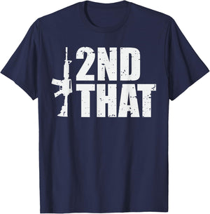 I Second That 2A T-Shirt - T-Shirt | Navy