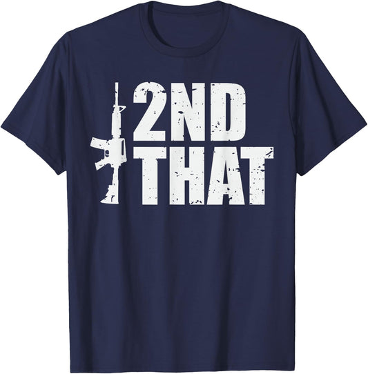 I Second That 2A T-Shirt - T-Shirt | Navy