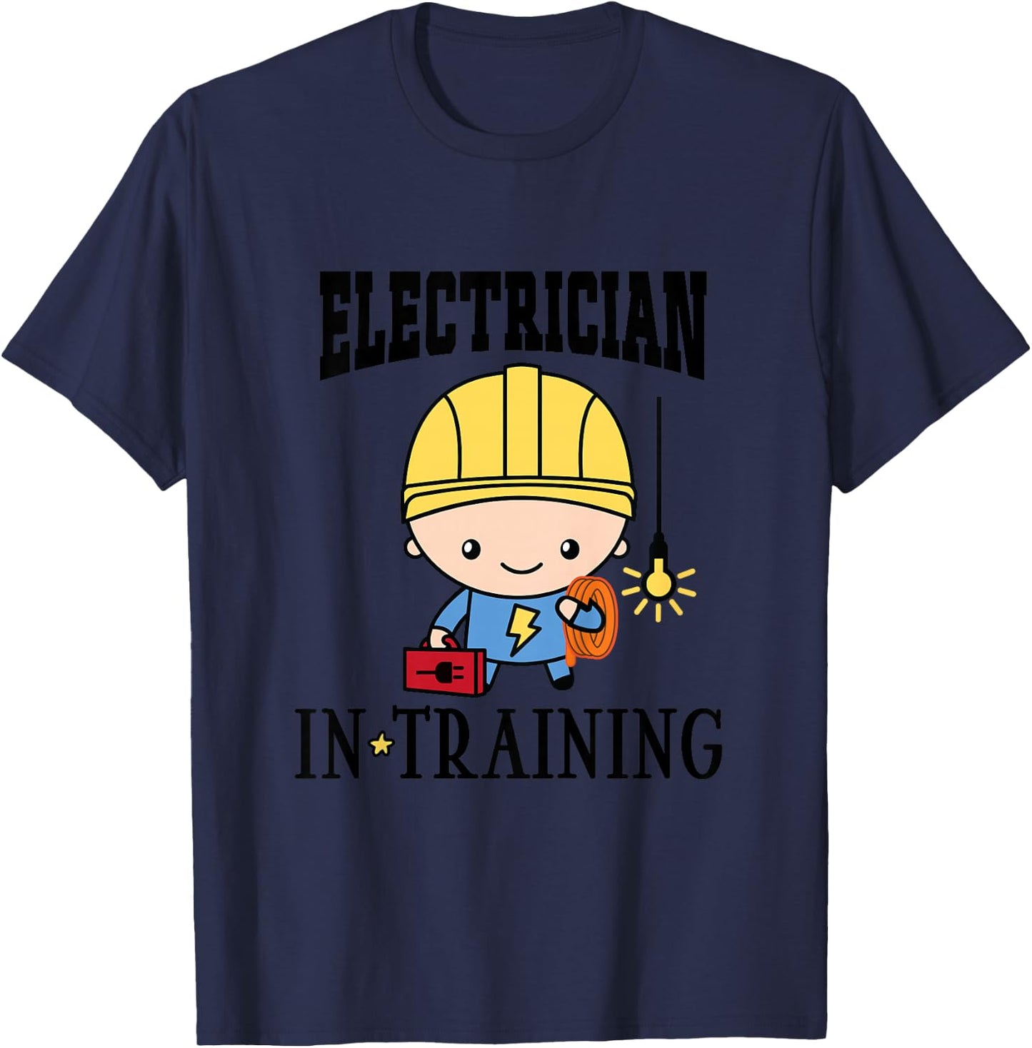 Kids Future Electrician in Training T-Shirt - T-Shirt | Navy