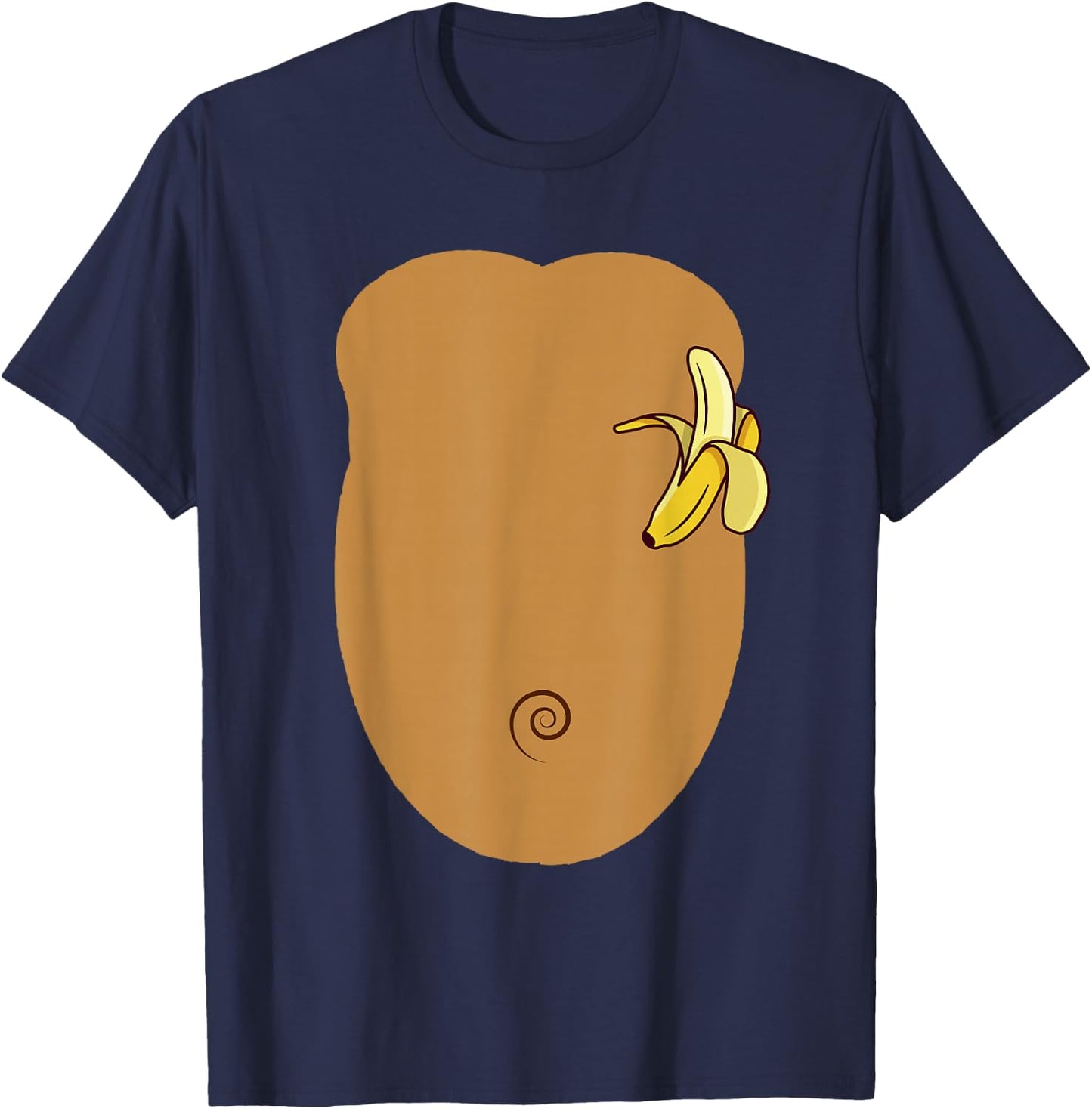 Monkey Costume For Kids MONKEY Halloween Costume Gorilla T-Shirt - T-Shirt | Navy