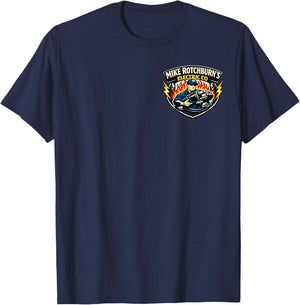 Mike Rotchburn's Electric Co Funny Electrician Humor T-Shirt - T-Shirt | Navy