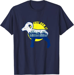 Just Ram it - Funny Rams Scenic T-Shirt - T-Shirt | Navy