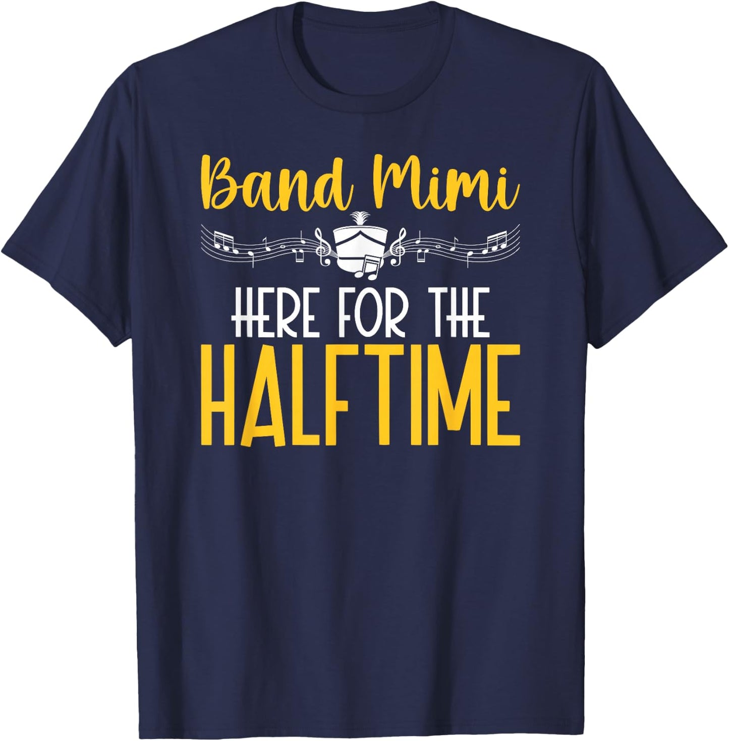 Band Mimi Funny Marching Band Mimi Grandma T-Shirt - T-Shirt | Navy