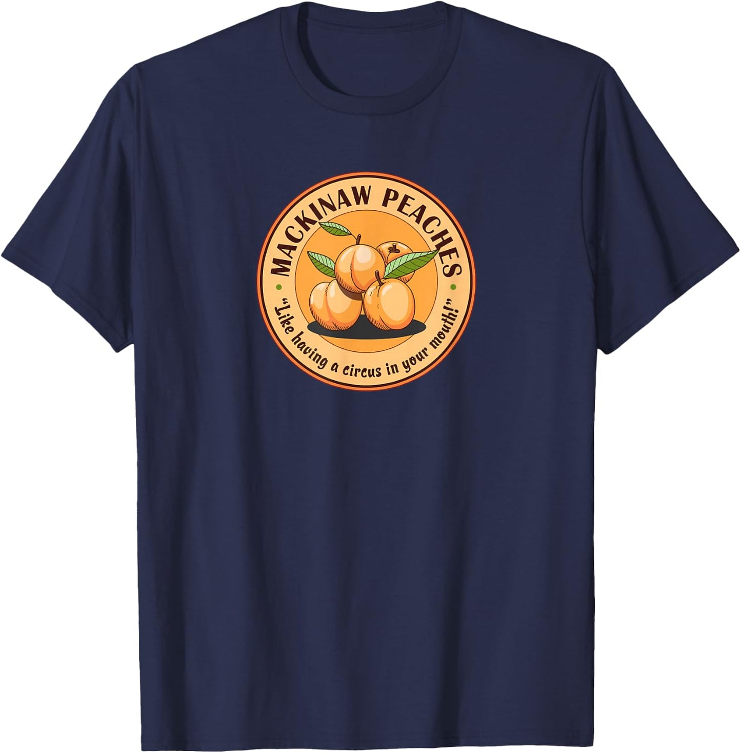 Mackinaw Peaches T-Shirt - T-Shirt | Navy