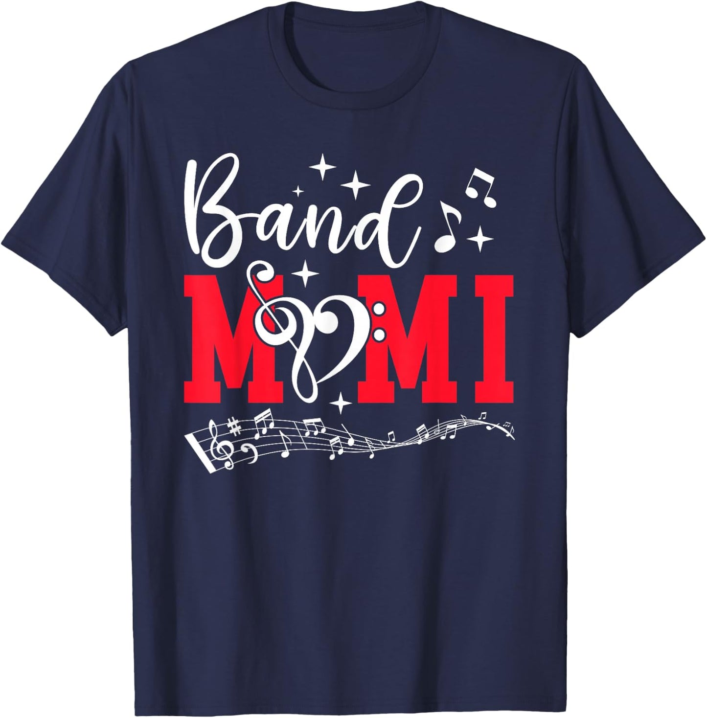 Band Mimi Marching Band Mimi Grandma T-Shirt - T-Shirt | Navy